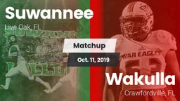 Matchup: Suwannee  vs. Wakulla  2019