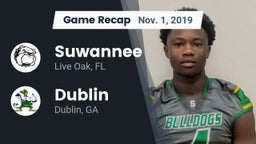 Recap: Suwannee  vs. Dublin  2019