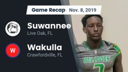 Recap: Suwannee  vs. Wakulla  2019