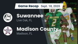 Recap: Suwannee  vs. Madison County  2020