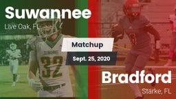 Matchup: Suwannee  vs. Bradford  2020