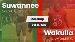 Matchup: Suwannee  vs. Wakulla  2020