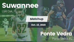 Matchup: Suwannee  vs. Ponte Vedra  2020