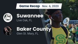 Recap: Suwannee  vs. Baker County  2020