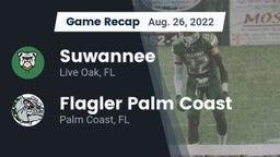Recap: Suwannee  vs. Flagler Palm Coast  2022