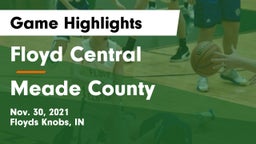 Floyd Central  vs Meade County  Game Highlights - Nov. 30, 2021