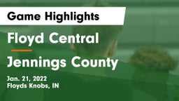 Floyd Central  vs Jennings County  Game Highlights - Jan. 21, 2022