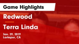 Redwood  vs Terra Linda  Game Highlights - Jan. 29, 2019