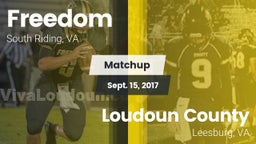 Matchup: Freedom  vs. Loudoun County  2017