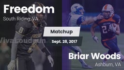 Matchup: Freedom  vs. Briar Woods  2017