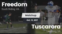 Matchup: Freedom  vs. Tuscarora  2017