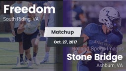 Matchup: Freedom  vs. Stone Bridge  2017