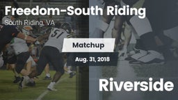 Matchup: Freedom-South Riding vs. Riverside 2018