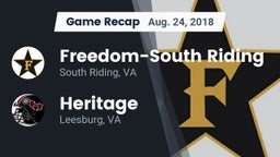 Recap: Freedom-South Riding  vs. Heritage  2018
