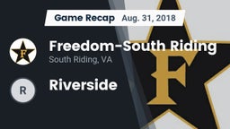 Recap: Freedom-South Riding  vs. Riverside 2018