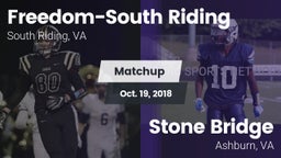 Matchup: Freedom-South Riding vs. Stone Bridge  2018