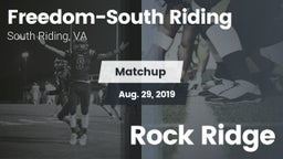 Matchup: Freedom-South Riding vs. Rock Ridge 2019