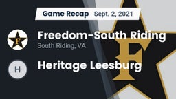Recap: Freedom-South Riding  vs. Heritage  Leesburg 2021