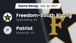 Recap: Freedom-South Riding  vs. Patriot   2021