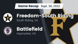 Recap: Freedom-South Riding  vs. Battlefield  2022