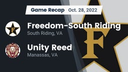Recap: Freedom-South Riding  vs. Unity Reed  2022