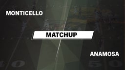Matchup: Monticello High vs. Anamosa  2016