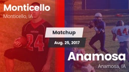 Matchup: Monticello High vs. Anamosa  2017