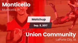 Matchup: Monticello High vs. Union Community  2017