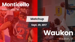 Matchup: Monticello High vs. Waukon  2017