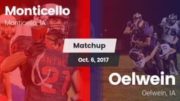 Matchup: Monticello High vs. Oelwein  2017