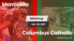 Matchup: Monticello High vs. Columbus Catholic  2017
