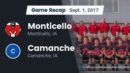 Recap: Monticello  vs. Camanche  2017