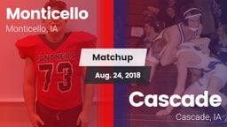 Matchup: Monticello High vs. Cascade  2018