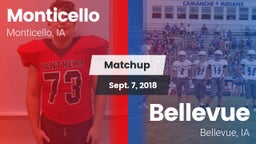 Matchup: Monticello High vs. Bellevue  2018