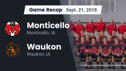 Recap: Monticello  vs. Waukon  2018