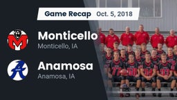 Recap: Monticello  vs. Anamosa  2018