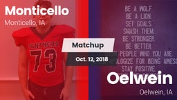 Matchup: Monticello High vs. Oelwein  2018