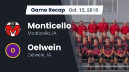 Recap: Monticello  vs. Oelwein  2018