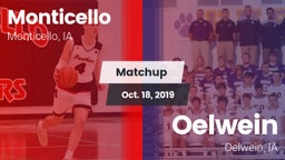Matchup: Monticello High vs. Oelwein  2019