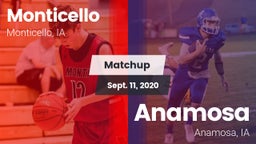 Matchup: Monticello High vs. Anamosa  2020