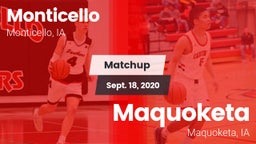 Matchup: Monticello High vs. Maquoketa  2020