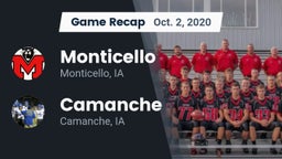 Recap: Monticello  vs. Camanche  2020