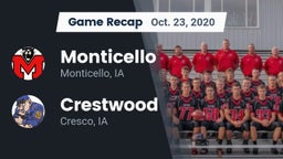 Recap: Monticello  vs. Crestwood  2020
