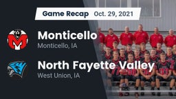 Recap: Monticello  vs. North Fayette Valley 2021