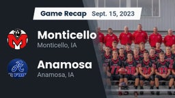 Recap: Monticello  vs. Anamosa  2023