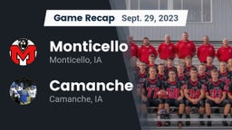 Recap: Monticello  vs. Camanche  2023