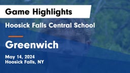 Hoosick Falls Central School vs Greenwich  Game Highlights - May 14, 2024