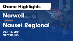 Norwell  vs Nauset Regional  Game Highlights - Dec. 16, 2021