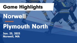 Norwell  vs Plymouth North  Game Highlights - Jan. 25, 2023