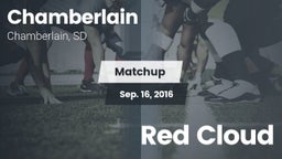 Matchup: Chamberlain High vs. Red Cloud 2016